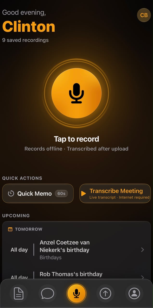 LiteScribe phone app screenshot