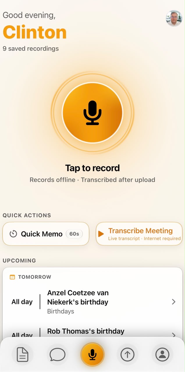 LiteScribe phone app screenshot